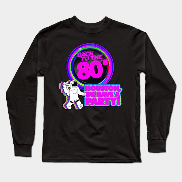 Back To The 80's Long Sleeve T-Shirt by The Kenough